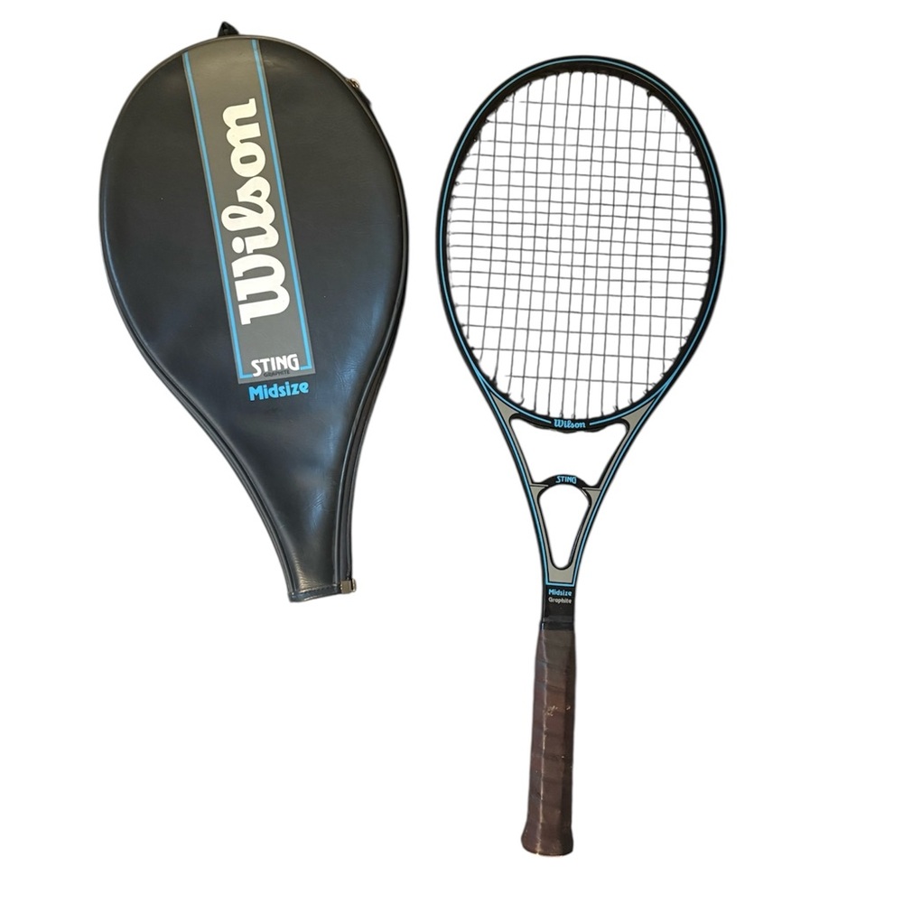 Wilson Sting Graphite Tennis Racket with cover